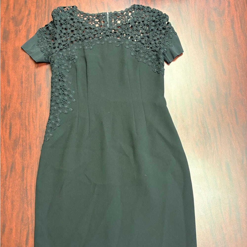 NWT Elie Tahari ldb w floral lace detail